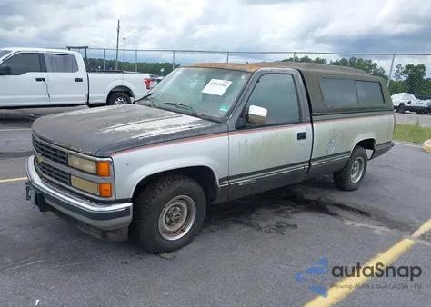 1991 Chevrolet Gmt-400 C1500 из США, поврежденный, VIN 1GCDC14KXME110122